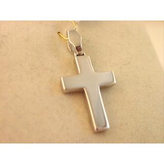 Gold 14k cross ΣΤ 000226Λ Weight:3.4gr