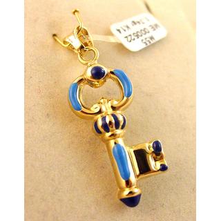 Gold 14k pendants Children ΜΕ 000522  Weight:1.71gr