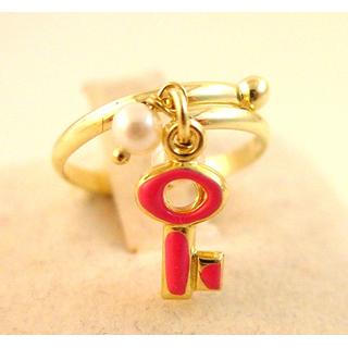 Gold 14k Children ring ΔΑ 000018  Weight:1.48gr