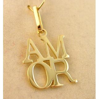 Gold 14k pendants ΜΕ 000525  Weight:1.29gr