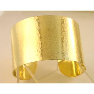 Gold 14k bracelet ΒΡ 000804  Weight:19.88gr