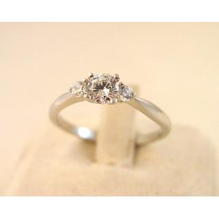 Gold 14k ring Solitaire with Zircon ΔΑ 001591  Weight:2.19gr