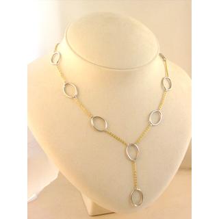 Gold 14k necklace ΚΟ 000489  Weight:5.52gr
