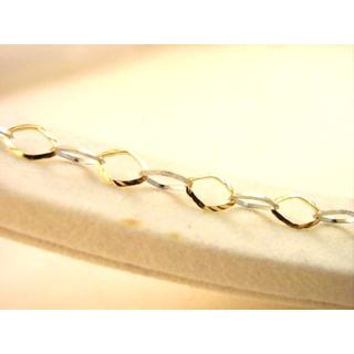 Gold 14k bracelet ΒΡ 000819  Weight:2.68gr