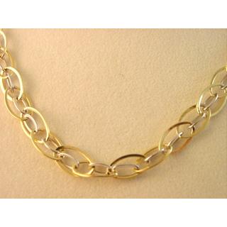 Gold 14k necklace ΚΟ 000499  Weight:7.06gr
