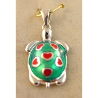 Gold 14k pendants Turtle ΜΕ 000578  Weight:1.71gr