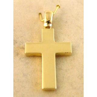 Gold 14k cross  ΣΤ 000253 Weight:3.48gr