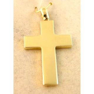 Gold 14k cross  ΣΤ 000254 Weight:4.56gr