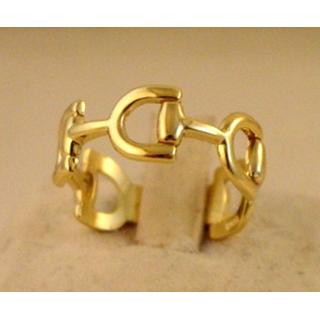 Gold 14k ring ΔΑ 001633  Weight:3.52gr
