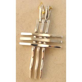 Gold 14k cross ΣΤ 000260Λ Weight:5.19gr