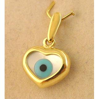 Gold 14k pendants ΜΕ 000653  Weight:1.08gr