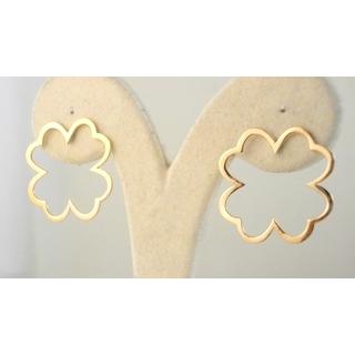 Gold 14k earrings Children ΣΚ 001033  Weight:0.32gr