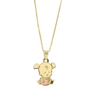 Gold 14k pendants Children ΜΕ 000671  Weight:0.4gr