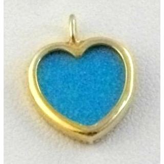 Silver 925 Heart motif for bonbons 1TUR  Weight:0.9gr