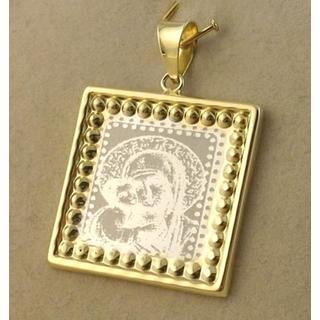 Gold 14k pendants ΜΕ 000705  Weight:1.28gr