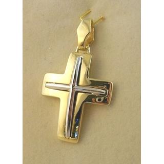 Gold 14k cross  ΣΤ 000288Δ Weight:6.2gr