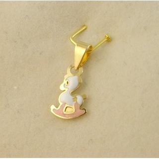 Gold 14k pendants Children ΜΕ 000669ρ  Weight:0.18gr