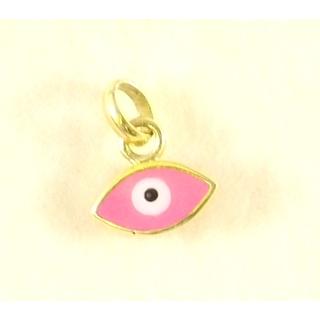 Gold 14k pendants Children ΜΕ 000725  Weight:0.68gr