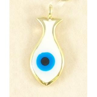 Gold 14k pendants ΜΕ 000729  Weight:1.57gr