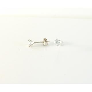 Gold 14k earrings with Zircon ΣΚ 001097Λ  Weight:0.3gr