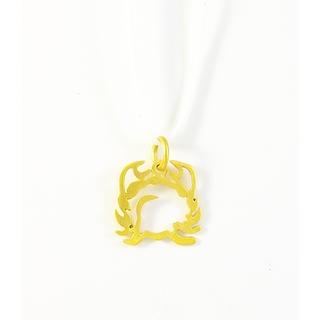 Gold 14k pendants Cancer Weight:0.7gr