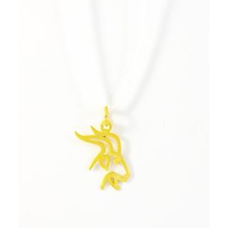 Gold 14k pendants Capricon Weight:0.55gr