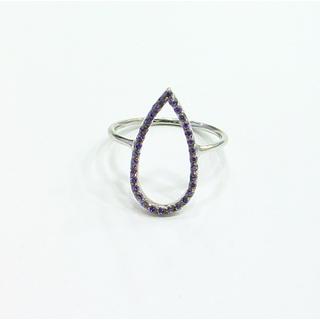 Gold 14k ring with Zircon ΔΑ 001904Μ  Weight:1.81gr