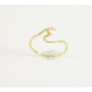 Gold 14k ring ΔΑ 001945Κ  Weight:1.11gr