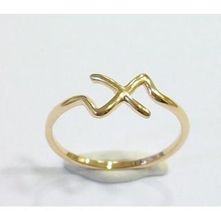 Gold 14k ring ΔΑ 001945Ρ  Weight:1gr