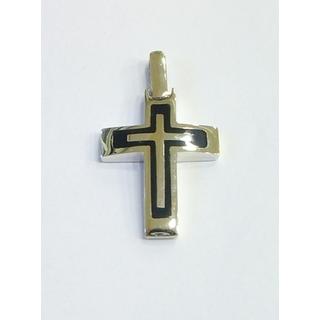Gold 14k cross ΣΤ 000305Λ Weight:4.18gr