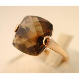 Gold 14k ring with semi precious stones ΔΑ 001618β  Weight:7gr