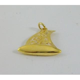 Gold 14k pendants ΜΕ 000797  Weight:1.25gr