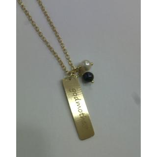 Gold 14k necklace ΚΟ 000676  Weight:6gr