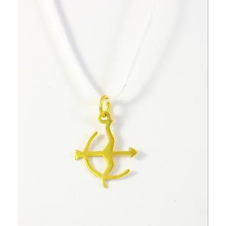 Gold 14k pendants Saggitarius Weight:0.58gr