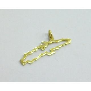 Gold 14k pendants ΜΕ HYDRA Weight:0.65gr