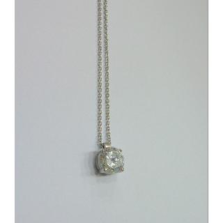 Gold 14k necklace with Zircon ΚΟ 000684Λ  Weight:1.33gr
