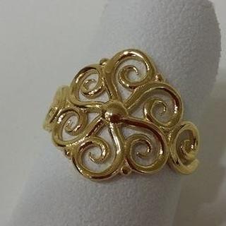 Gold 14k ring ΔΑ 002043  Weight:2.02gr