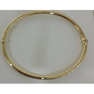 Χρυσά βραχιόλια Κ14 χωρίς πέτρες  ΒΡ 001141Κ  Βάρος:5.66gr