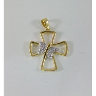 Cross K14 Zircon  ΣΤ 000332  Weight:3.03gr