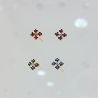 Χρυσά σκουλαρίκια Κ14 με ζιργκόν  ΣΚ 001230  Βάρος:0.9gr